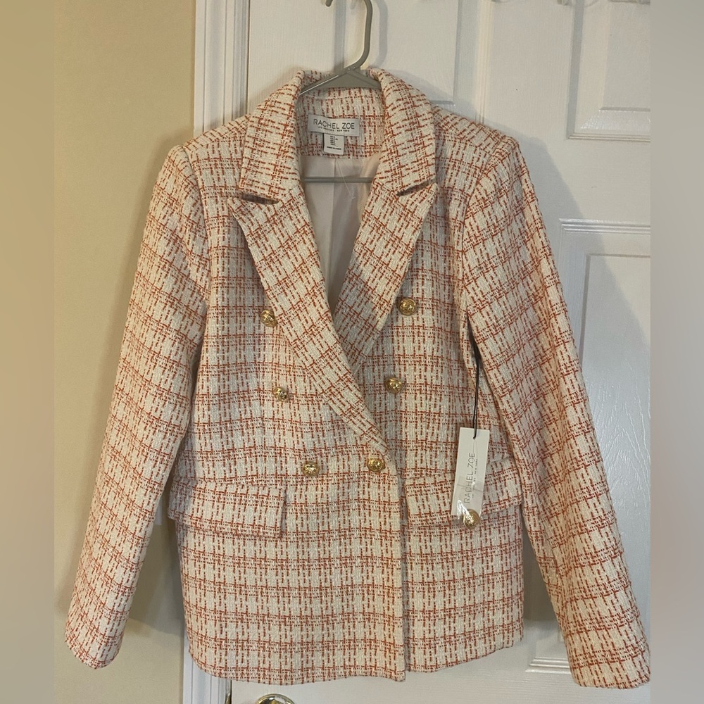 Rachel Zoe Tweed Blazer NWT